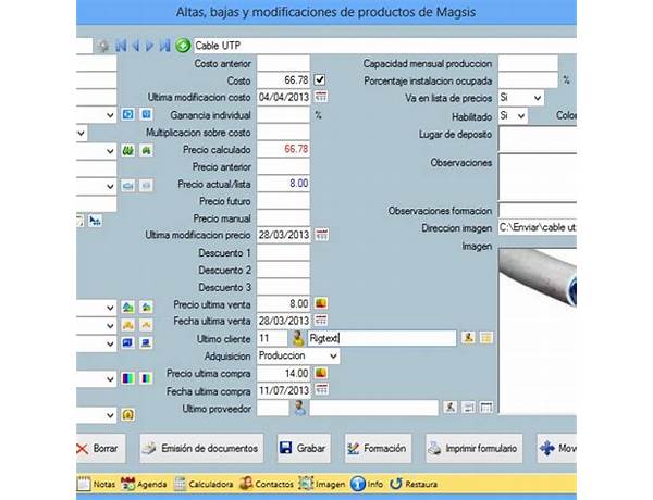 Gestión Comercial Magsis for Windows - Download it from Habererciyes for free